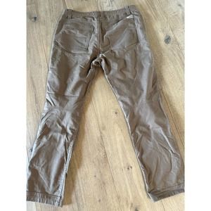LIVSN brown Flex Canvas Pant size 36x32